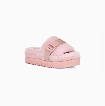 UGG Fluffita Pink Slippers for Women (KZLG57680)